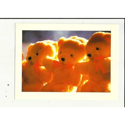 GOLDEN TEDDIES (Andy Sotiriou) Athena Postcard (650133)