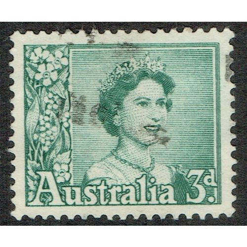 Australia 1959 Definitive Issue 3d Blue Green SG311 GU