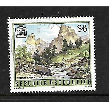AUSTRIA 1993 6s NATURAL BEAUTY SPOTS SG 2319 FINE USED