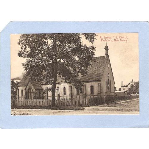 New Jersey Paulsboro St James PE Church~1002