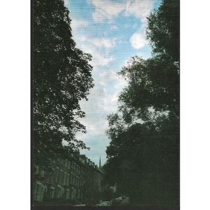 London - Christchurch Hill, Hampstead & spire (church) - postcard c.1990s