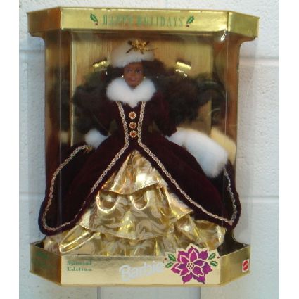 BARBIE ' HAPPY HOLIDAY 1996 ' AFRICAN AMERICAN ( 1996 )