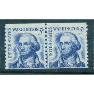 1304 5c George Washington Just Clears MNH CLP V0544