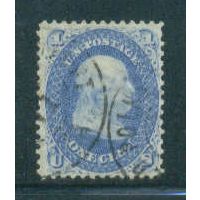 Used 63 1c Benjamin Franklin Fine C0025