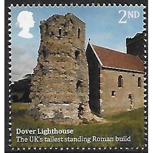 Great Britain SG 4380: 2nd multicoloured Roman Britain: Dover Lighthouse.