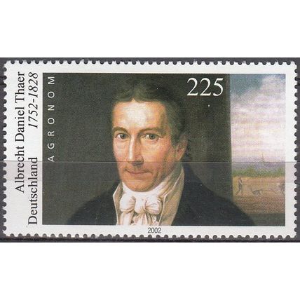 Deutschland 2002 Michel 2255 Neuf ** Cote (2011) 5.00 € Aelbrecht Daniel Thaer