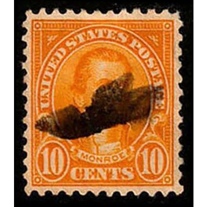 USA 1923 Monroe 10c Used Stamp