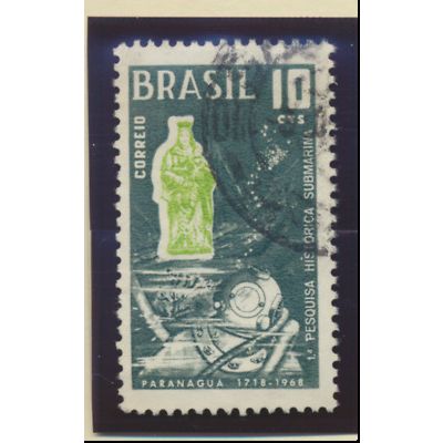 Brazil Stamp Scott #1076, Used