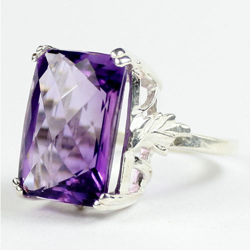 Amethyst, 925 Sterling Silver Ladies Ring, SR039