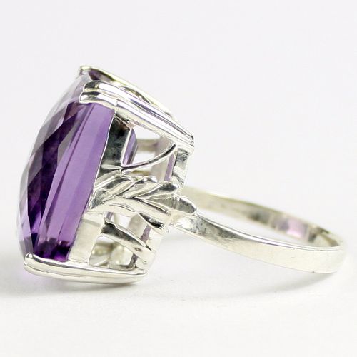 Amethyst, 925 Sterling Silver Ladies Ring, SR039