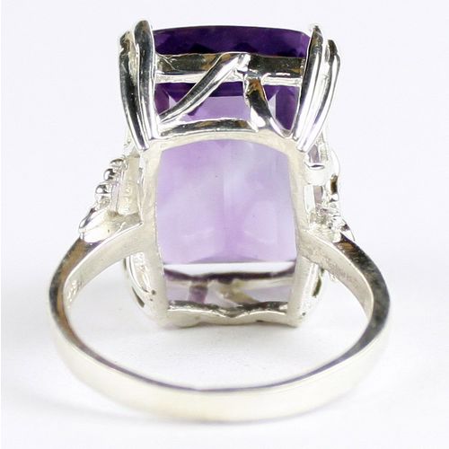 Amethyst, 925 Sterling Silver Ladies Ring, SR039