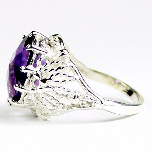 Amethyst, 925 Sterling Silver Ring, SR260