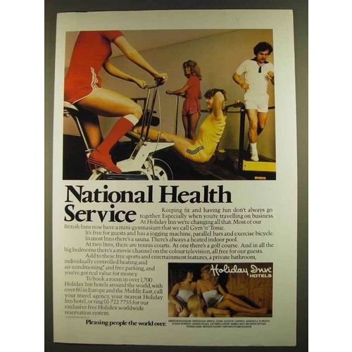 1980 Holiday Inn Ad - National Health Service