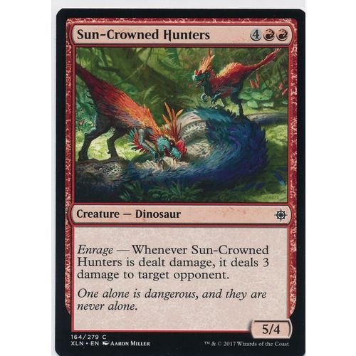 Magic the Gathering MTG Ixalan 164/279 Sun-Crowned Hunters