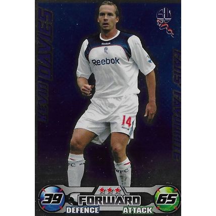 Topps Match Attax 2008/09 Extra Cards: Fans' Favourite - Bolton, Davies (Kevin)