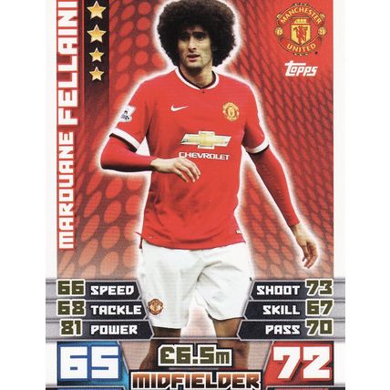 Match Attax Extra 2014/2015 41 Marouane Fellaini Manchester United