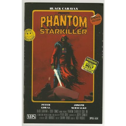 PHANTOM STARKILLER #1 Secret VHS Variant (Only 400 copies Ltd) Black Caravan NM+