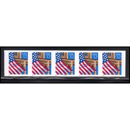 2915A 32c U.S. Flag Over Porch Very Fine MNH PNC 88898/5 10x10 PA3538