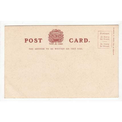 The Castle Dover Postcard Kent Early Undivided Back