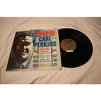 TENNESSEE STARRING CARL PERKINS-Various Artists LP STEREO Carl Belew