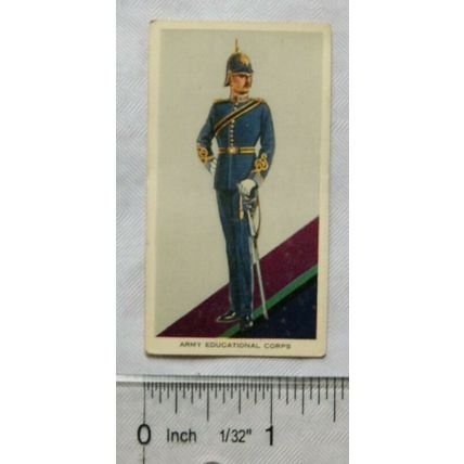 1936 UK Tobacco Co Officers Full Dress No. 35 Army Educational Corps
