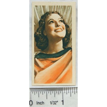 1934 Godfrey Phillips Film stars No. 31 Loretta Young