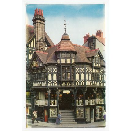 The Rows Chester Postcard Cheshire 18202