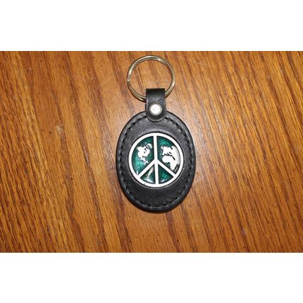 Siskiyou Leather / metal key rings - New- 5 styles