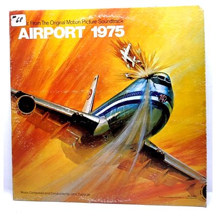 Airport 1975 Original Motion Picture Soundtrack LP Vinyl Record Album (P10)
