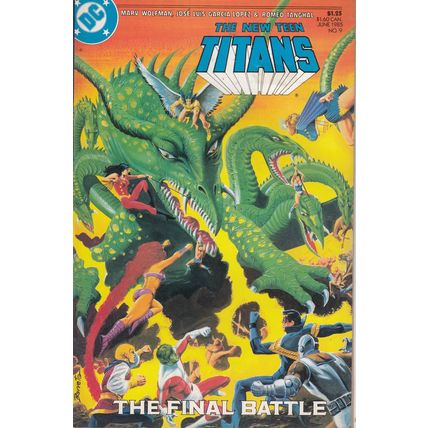 New Teen Titans 9 - 1985 - Very Fine +