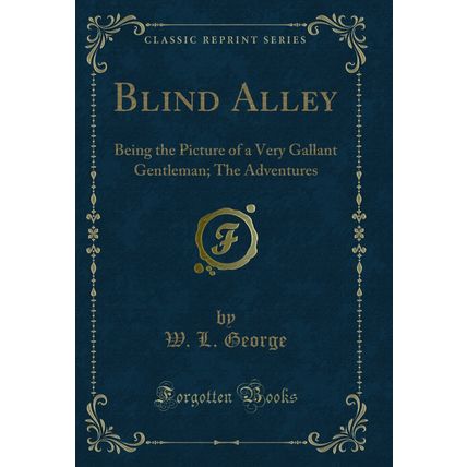 Blind Alley: Being the Picture of a Very Gallant Gentleman; The Adventures