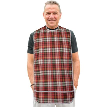 Unisex Adult Bibs - Reusable Clothing Protectors - Waterproof Bib