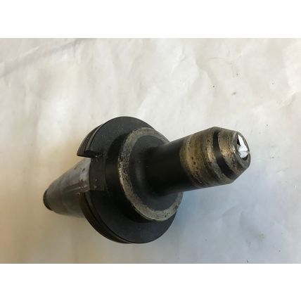 LOT 2 MIXED LYNDEX TOOL HOLDER LOT, 1/2" & 1" BORE SIZES, CAT-50 USED,SC