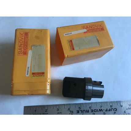 NEW LOT 2 SANDVIK 946301449, A-5842,L-6208-900-018 INSERT TOOL HOLDER,HSK-C50,SD