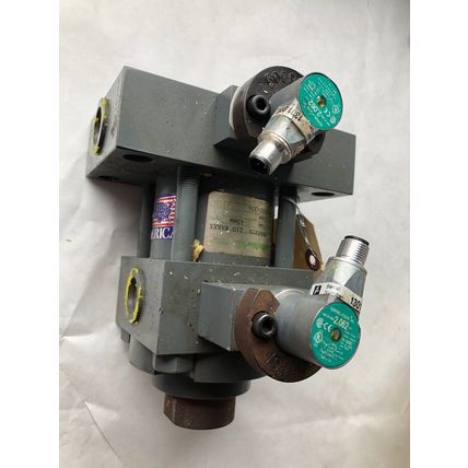 3/4 NPT MILLER MH68BTB 210 HYDRAULIC CYLINDER,63mm-BORE,10mm-STROKE,210-BAR,H D