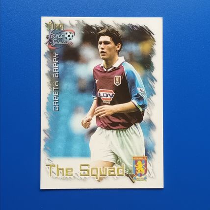 FUTERA ASTON VILLA 1999 GARETH BARRY Rookie #24 RC