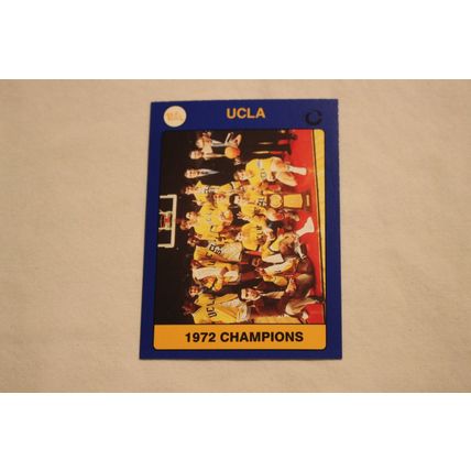 1972 Championship Team 1991 Collegiate Collection UCLA NO. 84