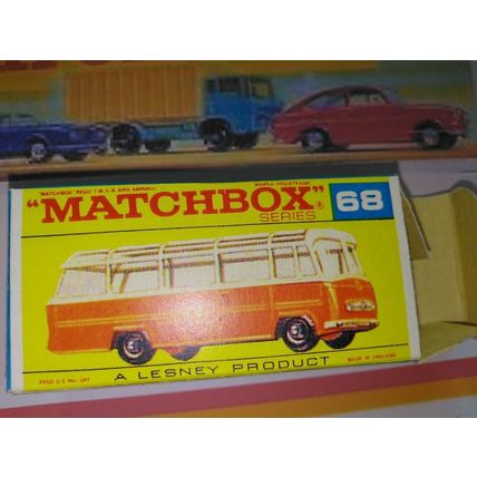Matchbox - No68 Mercedes Coach