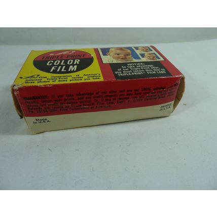 Vintage FCA Triple Print 126 Color Film 12 Exp New Old Stock *