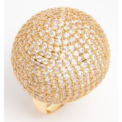 HIPANEMA Paris Gold Tone Sphere Ring - NEW