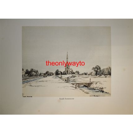 South Somerscote, Lincolnshire, Book Illustration (Print), 1936