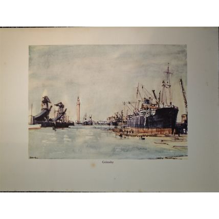 Grimsby, Lincolnshire, Book Illustration (Print), 1936
