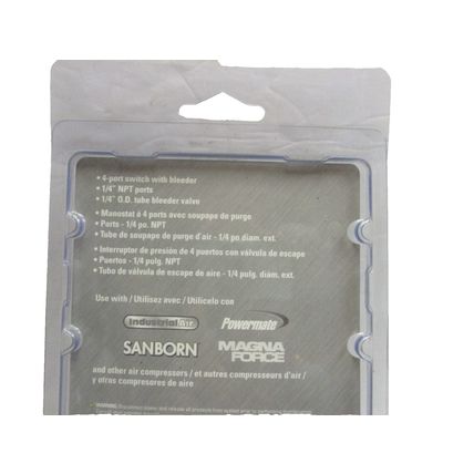 Powermate Pressure Switch, 105-135 psi, 4 Port 034-0226RP