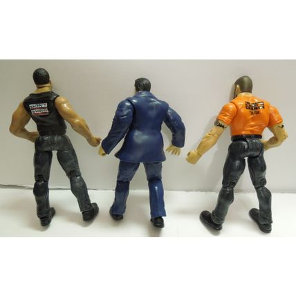 WWF WWE JAKKS Titan Tron Live Action Figures Lot - Faarooq APA, Steven Richards