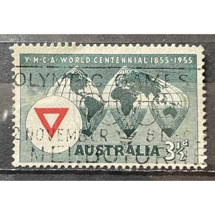 AUSTRALIA 1955 SG 0286 USED #2