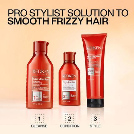 Redken Frizz Dismiss Sulfate Free Shampoo & Conditioner Set for Frizzy Hair - Sm