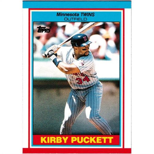 1989 Topps United Kingdom Minis - #60 - Kirby Puckett