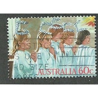 AUS 1986 60c 'CHRISTMAS' FINE USED (EBID34-160)