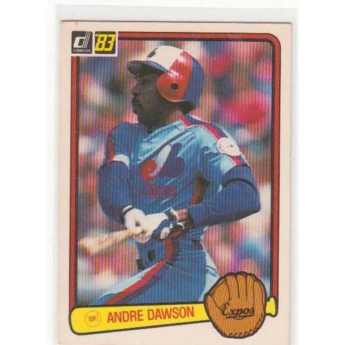 1983 Donruss Andre Dawson baseball card #518-NM-HOF- Expos