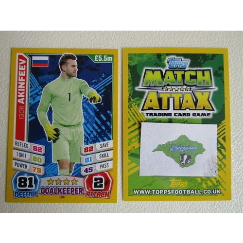 Match Attax 2014 Brasil World Cup Football Cards132-139 G Variants (EB2)